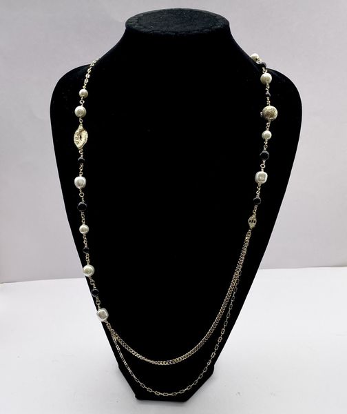 

pendant necklace channel pearl necklace designer design beaded pendant necklace pearl dhikhe, Silver