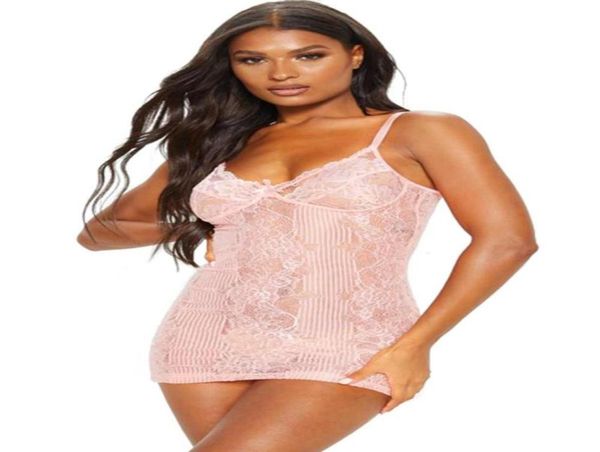 

women039s sleepwear baby pink black 2 colors lace lingerie slip dress women female babydoll amp chemise lady clotheswomen034277028, Black;red