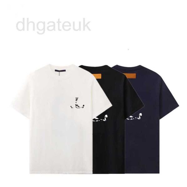 

men's t-shirts designer t shirts 2023 summer fashion letter graffiti printing tshirt loose short sleeve shirt streetwear cotton clothes, White;black