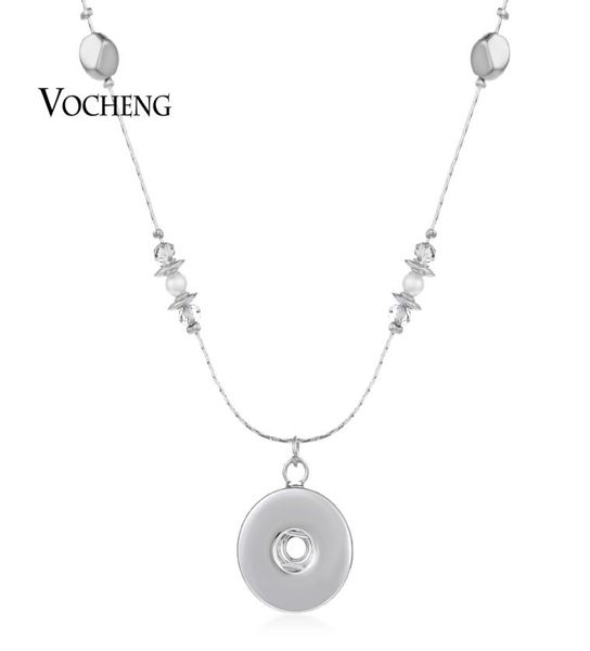 

noosa button pendant necklace ginger snap jewelry 18mm nn3187048356, Silver