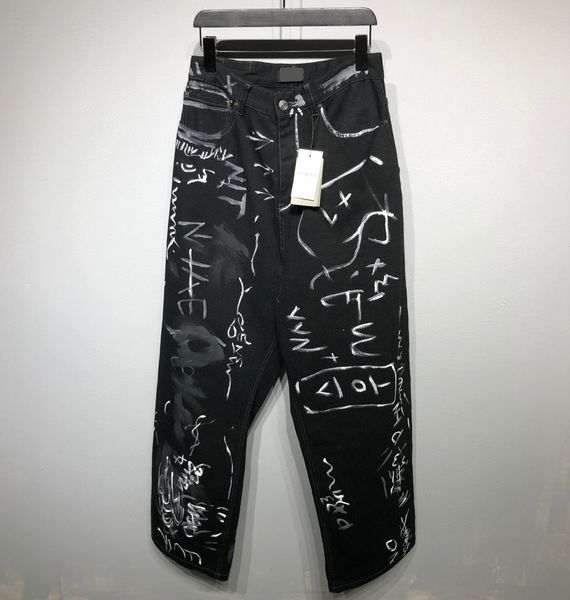 

men's plus size pants 2022ss unwashed selvedge mens raw denim jeans indigo small quantity wholesale price japanese style cotton japan r, Black;brown