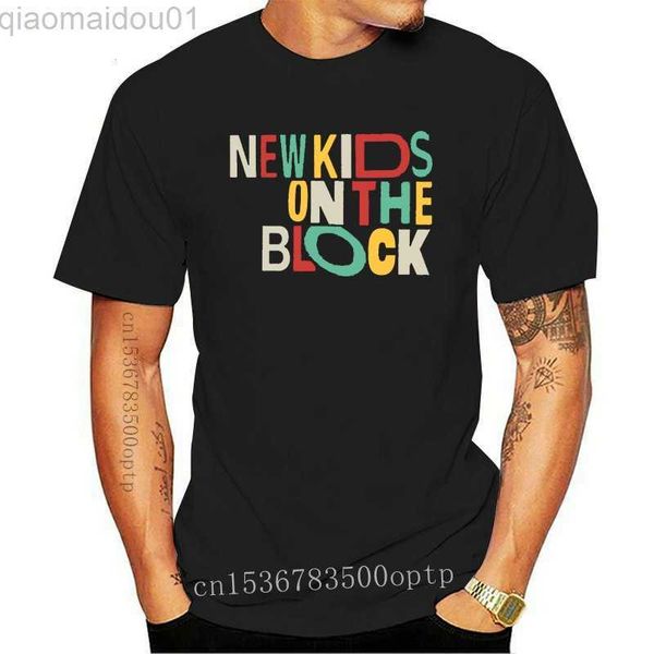 

men's t-shirts new 2021 kids on the block t shirts for women nkotb colorful vintage retro design tees funny letter print tshirts(1) l23, White;black