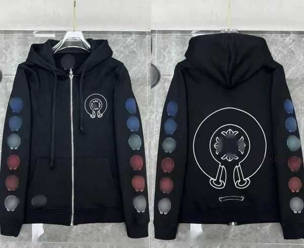 

chromes hoodie hearts hoodie designer winter sanskrit hoodie ch jacket coat hooded hoody men woman hip hop sweatshirts heart hoodie uddb fpc, Black