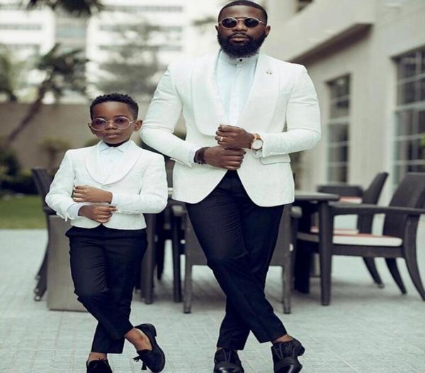 

ring bearer boy039s formal wear tuxedos shawl lapel one button children clothing for wedding party kids 2 piece set white jack4005695, Black