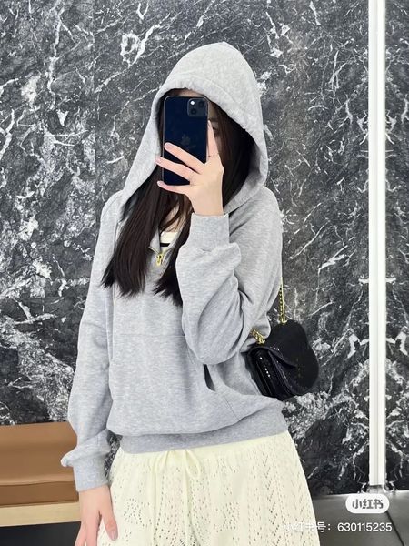 

ce1 women's jackets brand hoodies sweatshirts luxury designer 2023 autumn and winter new customized zipper hoodies loose fitting sweate, Black;brown