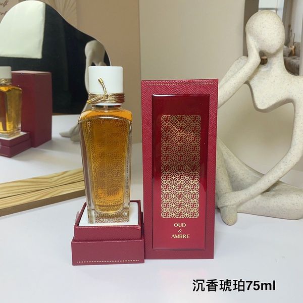 

new designer perfumes oud ambre santal musc rose pink 75ml rose oud wood fragrance spray long lasting smell body mist