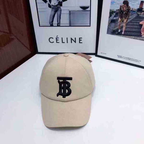 

burbreryss cap babaojia high version embroidered letter tb baseball pure cotton duck tongue mens and womens lovers fashion sun shad 9t83, Blue;gray
