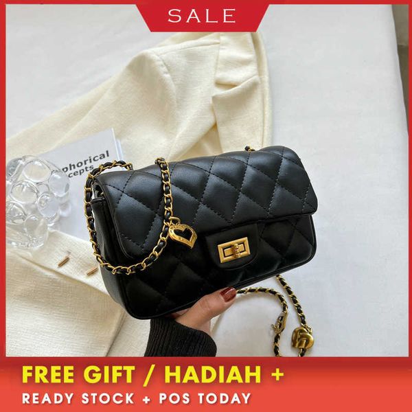 

women's design bags bag 2023 new small fragrant wind lingge texture one shoulder square versatile chain casual crossbody evening clutch