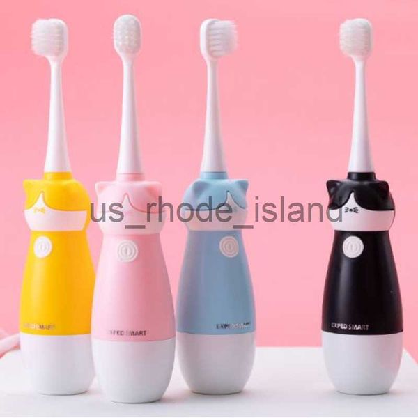 

other baby feeding ihoven electric toothbrush children nano soft hair teethbrush cartoon waterproof baby tooth brush sound wave for child gi