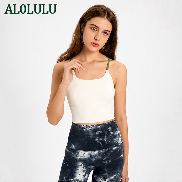 

al0lulu simple yoga vest women fashion everything casual fitness sports underwear