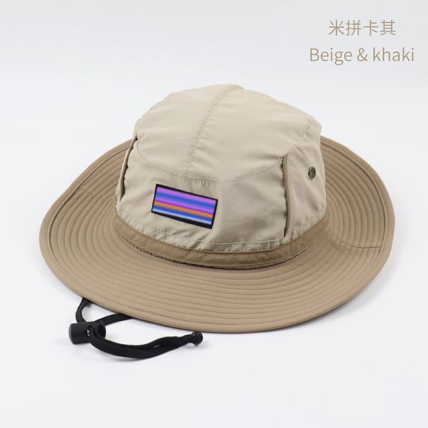 

factory spot new men's and women's outdoor travel sun hat sun hat wholesale along the fisherman's basin., Blue;gray