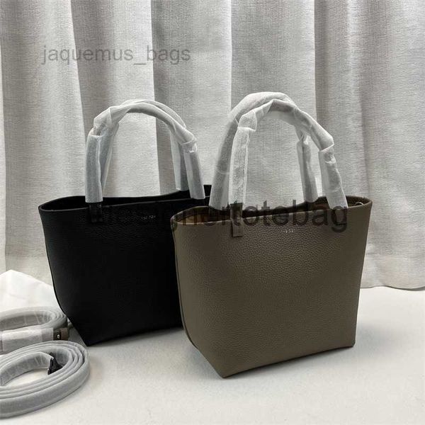 

the row niche lychee grain cowhide small tote bag park versatile diagonal cross bag single shoulder handbag women's bag
