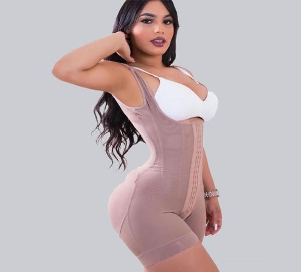 

women039s shapers fajas colombianas compression girdle high double garment abdomen control hook and eye closure tummy adjustabl1607908, Black;white