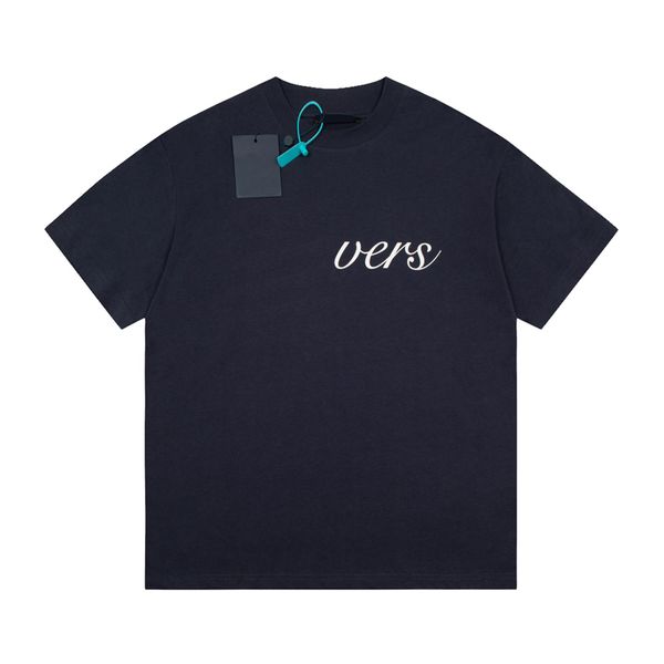 

23fw t shirt cotton tee casual summer castles men short sleeve tshirt jul 13, Black;brown