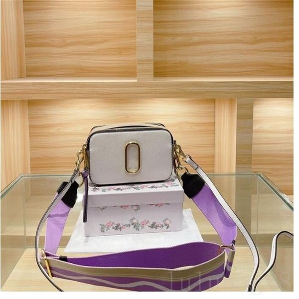 

womens crossbody bag snapsborse shoulder bags wide strap stout sac a main double zipper closure exterior slip pockets camera bags nice looki