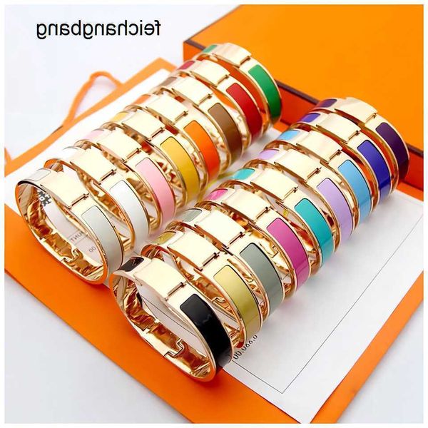 

h home classic bracelet for sale h bracelet cuff bracelets for women steel bangle braclets armband silber gold plated silver bangles womens, Black