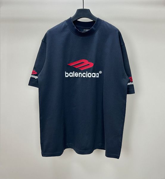 

men's plus tees & polos round neck embroidered and printed polar style summer wear with street pure cotton gr4t231u, Black;brown