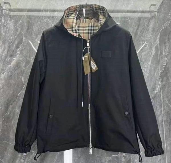 

new1 dress men outerwear coats men's jackets spring autumn outwear windbreaker clothes jacket coat outside sport mens women clothing st, Black;brown