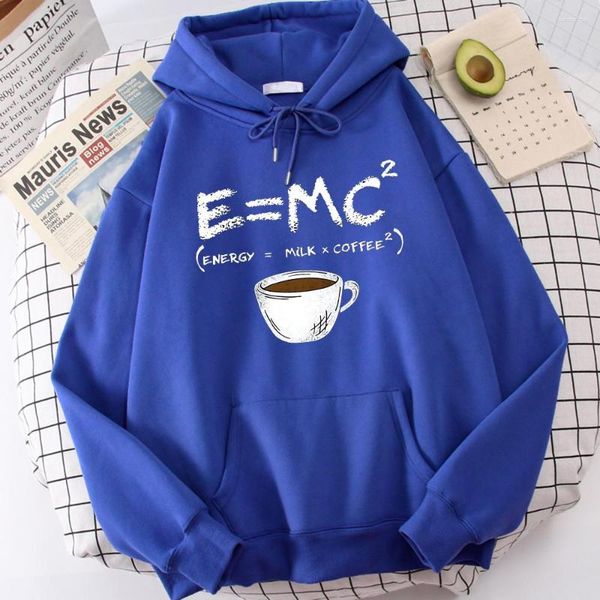 

style men's hoodies energy milk coffee prints male tracksuit classic outdoor clothing creativity quality fashion oversized hoodie, Black
