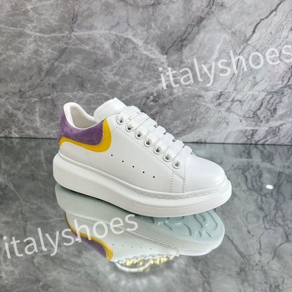 

2023 luxury designer flat sneaker trainer casual shoes denim canvas leather white overlays fashion platform mens womens low sneakers 35-46 x, Black