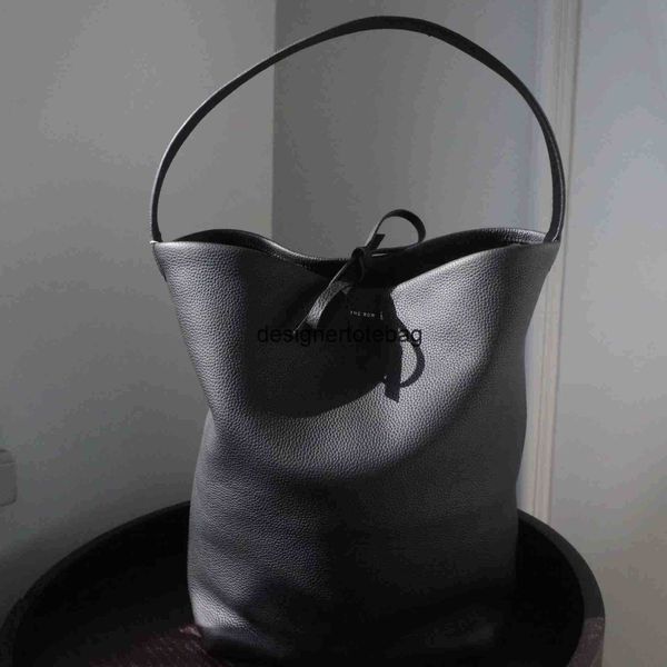

the est new tote bag the row designer bucket bag luxury shoulder bag super large capacity fashion bag leather handbag