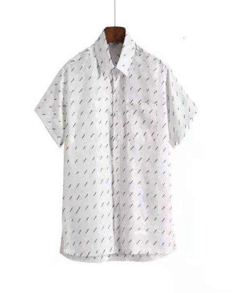 

2022 luxurys designers dress shirt menswear fashion society black men solid color business casual mens long sleeve m4xl653763254, White;black