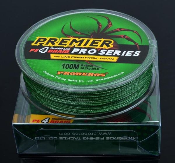 

premier pro series braid line 4 strand ocean rock spectra fshing wire 100m pe line fiber from japan 18lb100lb4452347