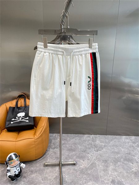 

summer swimwear men board shorts letter pattern designer fashion casual sports running fitness seaside surf breathable beach swim shorts m-3, White;black