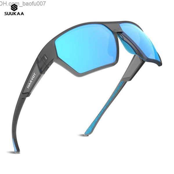 

sunglasses 2023 polarized fishing sports sunglasses suitable for men women ultra light bicycles driving golf glasses uv400 z230720, White;black