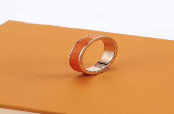 

designer rings classic luxury designer jewelry titanium steel 18k rose gold plated fashion nail ring band rings for women and men 9265139, Silver