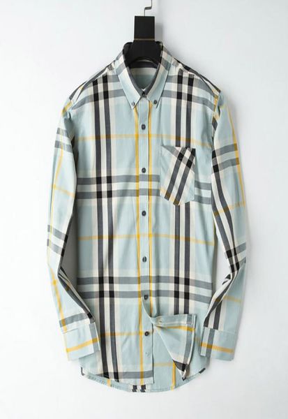 

men039s dress shirt luxury slim silk tshirt long sleeve casual business clothing plaid brand mxxxl 537755903, White;black
