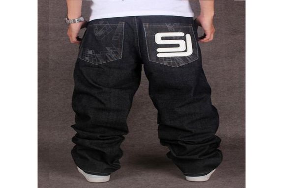 

2017 men039s black baggy jeans hip hop designer cholyl brand skateboard pants loose style true hiphop rap jeans boy7699092, Blue