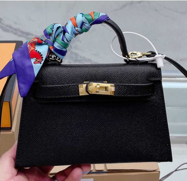 

evening bags quality designer mini kellies bag genuine leathers 20cm luxury ladies tote classic woman fashion shoulder handle clutch purse l