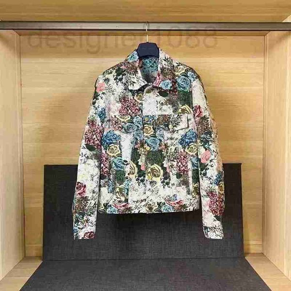 

designer 23 new floral jean jacket wxnu, Black;brown