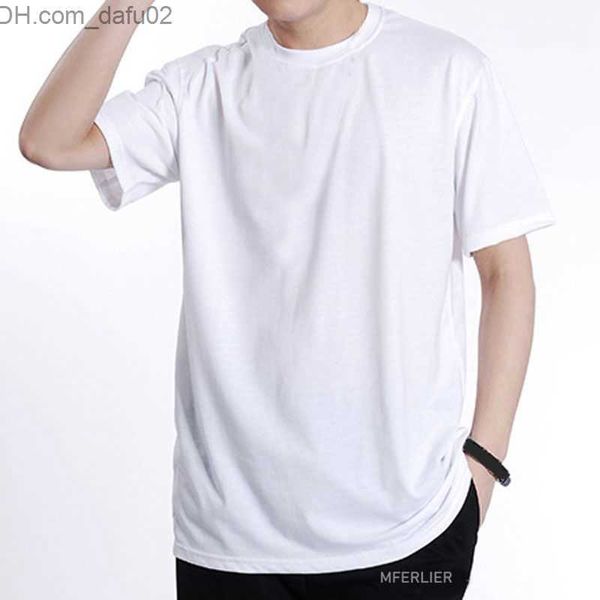

men's t-shirts mferlier summer oversized t-shirt men 140kg 8xl 5xl 6xl 7xl large size loose t-shirt z230719, White;black