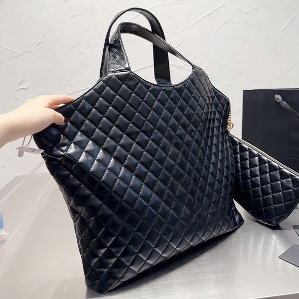 

7a quality designer tote bag women icare maxi shopping bag in quilted lambskin handbag designers shoulder bags luxurys travel large beach ba