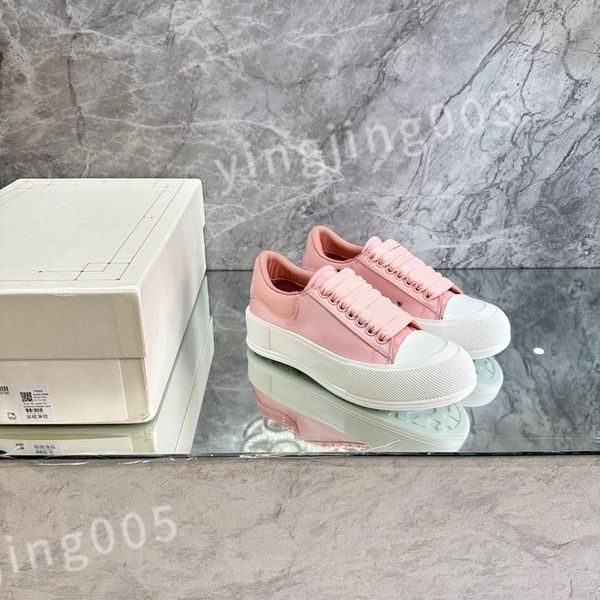 

luxury designer stage leather casual shoes fashionable sports platform mens womens velvet white lace up alexander sneakers xsd221106, Black