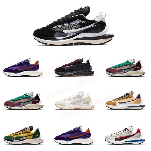 

waffle sacai vaporwaffle pegasus running shoes men women black gum sail fragment ldwaffle ldv dark iris undercover cot kiss of death black b