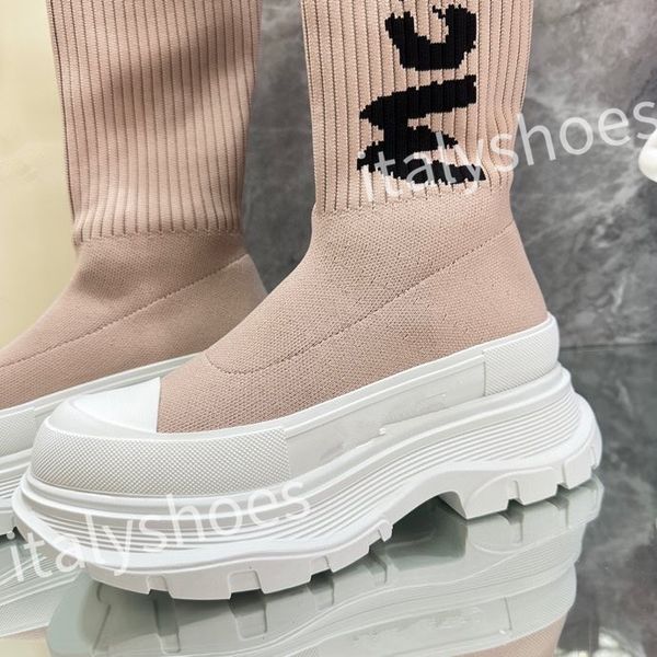 

new luxury sock shoes high sneakers mens womens designer sneaker beige all black graffiti fashion socks booties casual shoe xsd221120