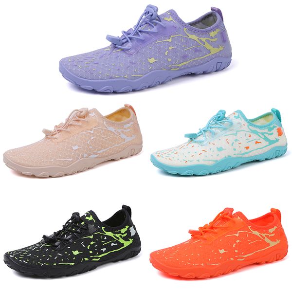 

2023 multi-colored wading beach shoes men white moon black green blue orange purple outdoor for all terrains color5