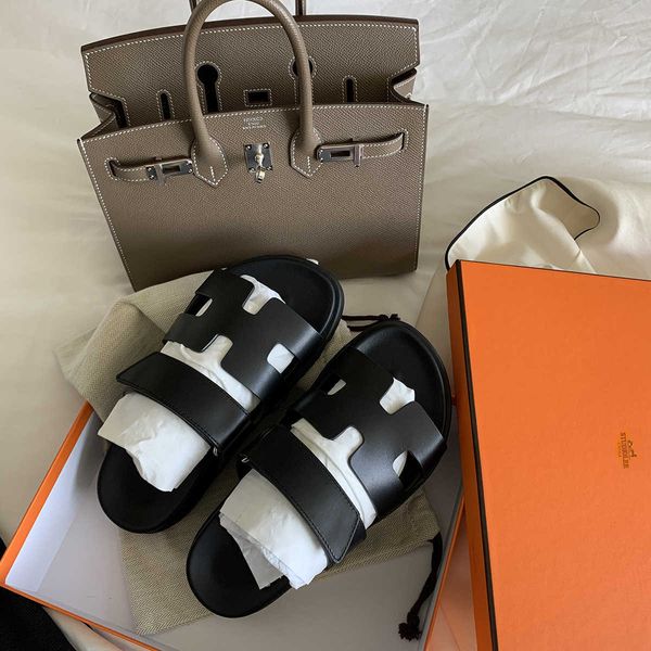 

velcro designer oran luxury flat beach slide same bottom sandals with thick sole outwear second uncle h slippers for women 2023 summer new 9