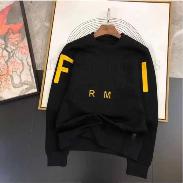 

mens designer hoodie chest embroidered badge men's hoodies womens sweaters sweatshirts couple models size s-5xl new clothes, Black