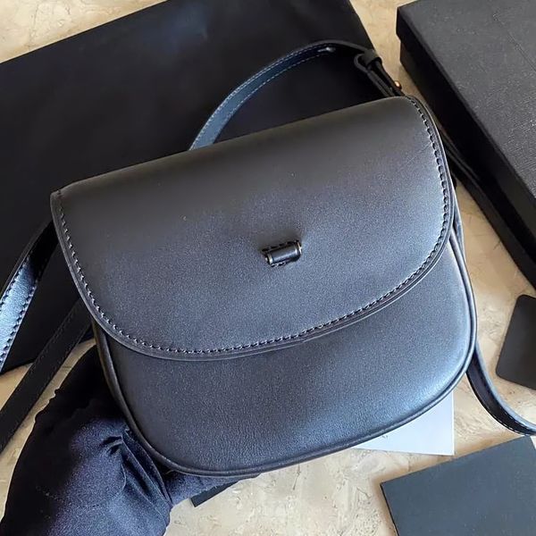 

r saddle messenger crossbody bag womens genuine leather fashion shoulder bag mens metal letter logo leather bag tote chains handbag clutch s