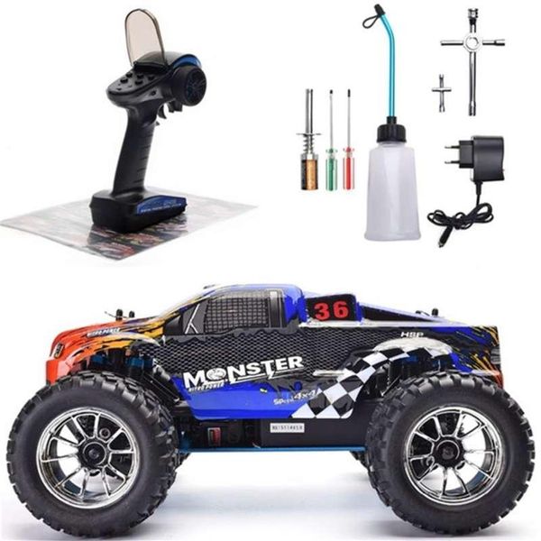 

hsp rc car 110 scale two speed off road monster truck nitro gas power 4wd remote control car high speed hobby racing rc vehicle310i