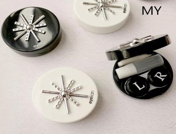 

fashional cosplay whole contact lens cases white out ship boxes6680295