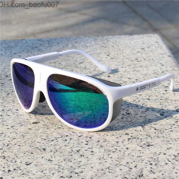 

sunglasses alba optical polarization bike goggles men's sports goggles road mtb mountain bike sunglasses gafas ciclismo z230717, White;black