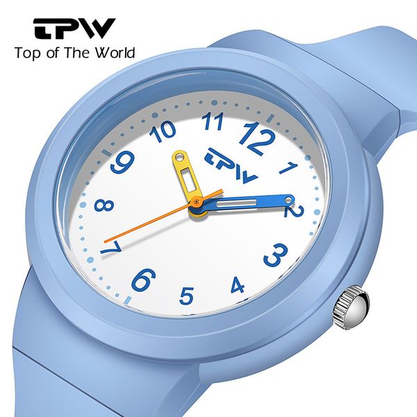 

watch japan battery quartz watch luminous swimming waterproof student exam children's watch women's wholesale, Slivery;golden