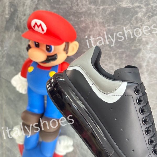 

2023 new canvas casual shoes designer womens shoes stripe rubber sole for stretch cotton low platform mens woman sneaker xsd221118, Black