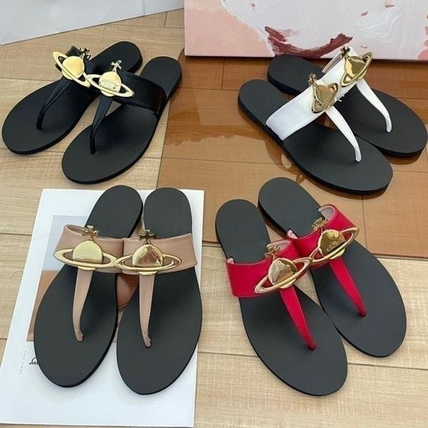 

summer womens slippers luxury designer shoes fashion sandals comfortable non-slip flip-flops outdoor wear-resistant beach shoes classic flat, Black