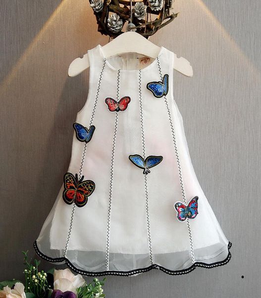 

2019 summer korean version of the threedimensional cloth stickers organza dress vest skirt sleeveless korean princess dress8478228, Red;yellow